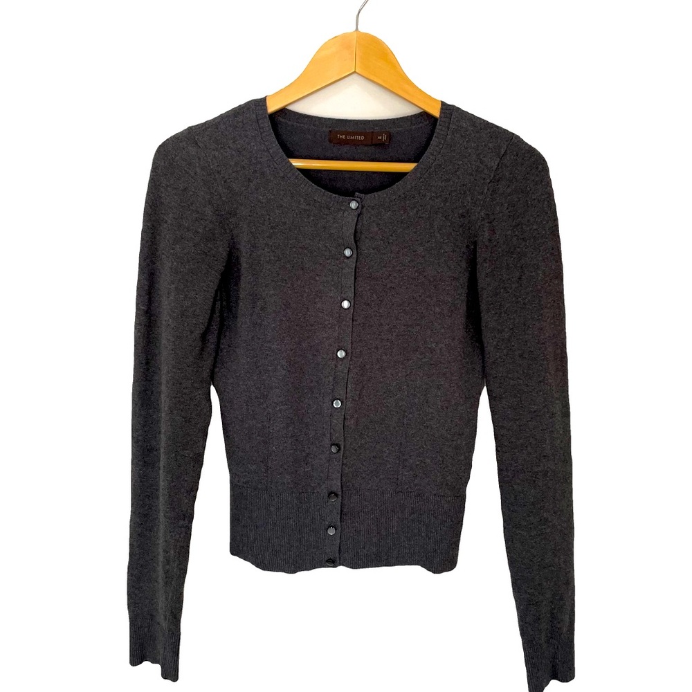 The Limited Gray Cardigan XS